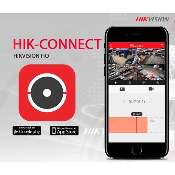 Image of the Hik-Connect phone app for the Hikvision DS-7608NI-I2/8P 8 Channel NVR (CCTV) Recorder with 3Tb Hard Drive - CCTV Security Supplies