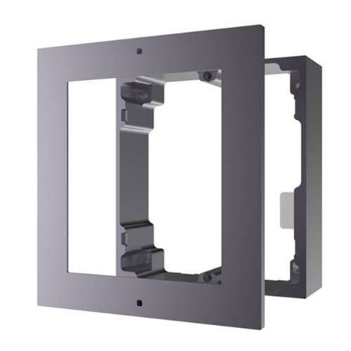 Image of a Hikvision HIK-KD-ACW1 surface mount door station housing that is designed to support 1 module.