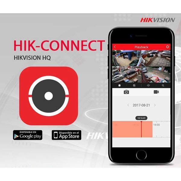 Image of Hikvision Hik-Connect phone app to control the DS-2DE4225IW-DE Outdoor Mini PTZ Camera 2MP 25x Motorised Zoom-CCTV Security Supplies
