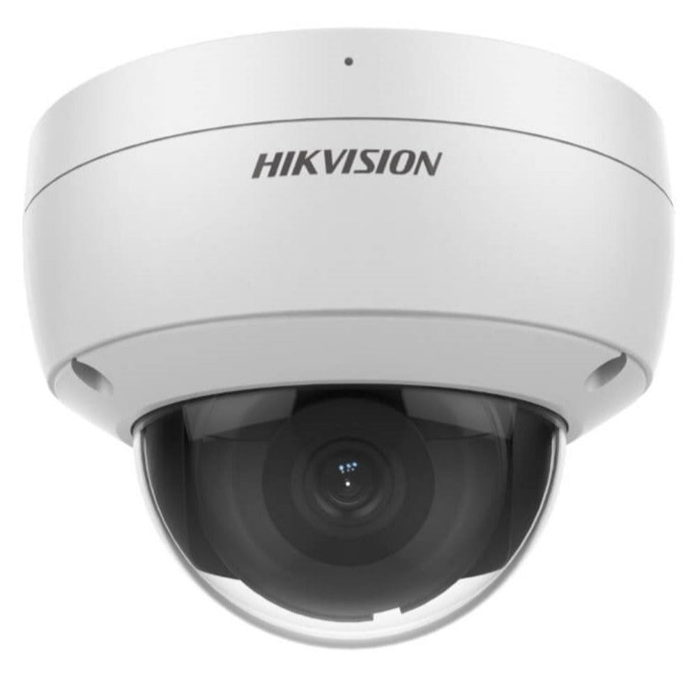 Image of a Hikvision DS-2CD2166G2-I 6MP AcuSense Dome Camera