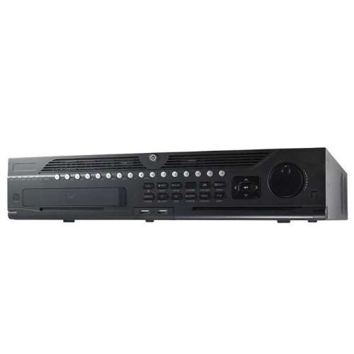 Side image of a Hikvision DS-9664NI-M8 64-Channel NVR with a 4TB hard drive which people can buy from CCTV Security Supplies at a wholesale price. We have free shipping and wholesale prices all over Australia including Brisbane, Sydney, Melbourne, Canberra, Hobart, Adelaide, Perth and Darwin.